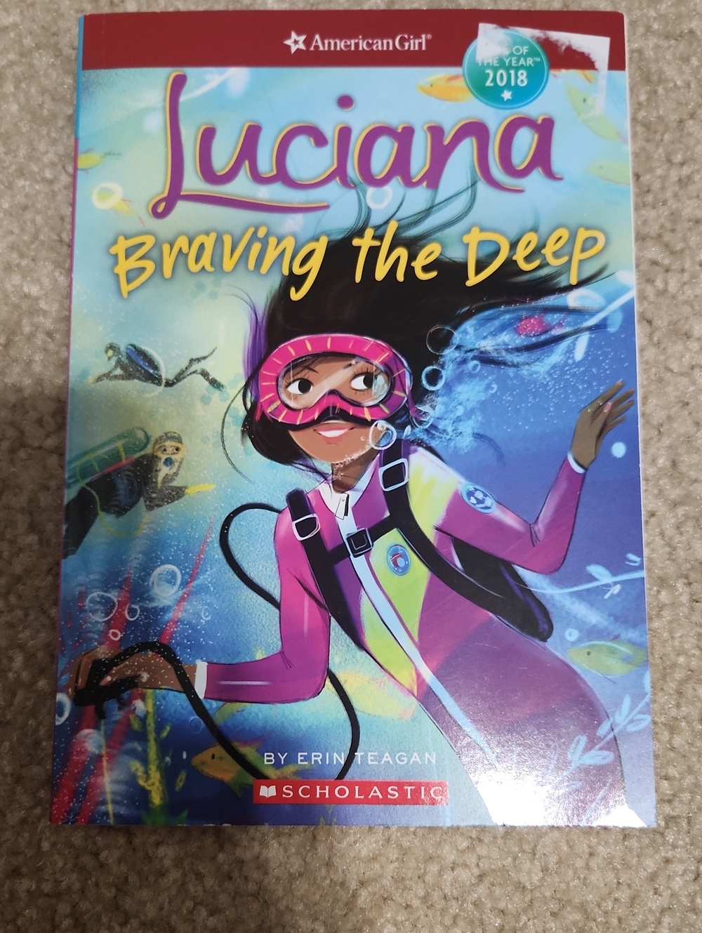 American Girl Luciana Braving the Deep - Pink, Purple, Blue